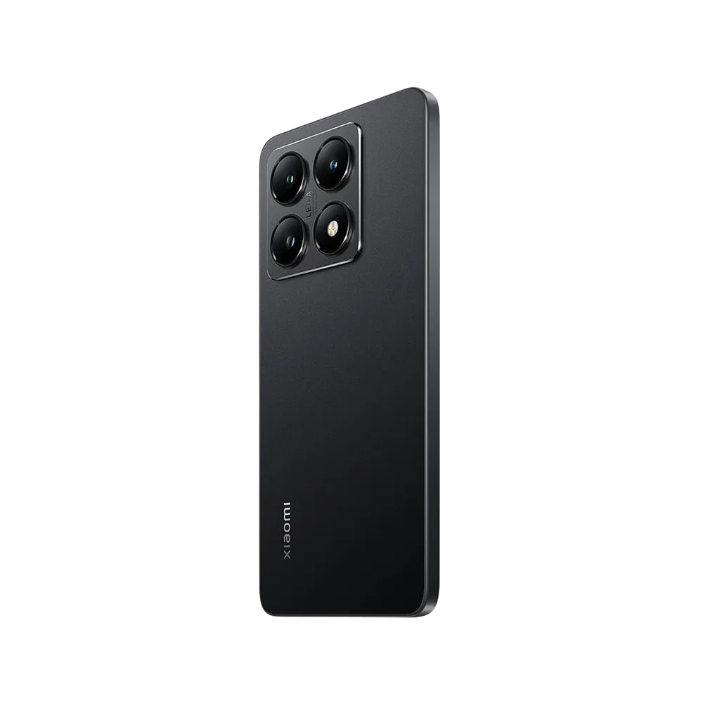 Xiaomi 14T akıllı telefon, Siyah Titanyum renk, arka yüzey ve dört lensli kamera modülü görünümü