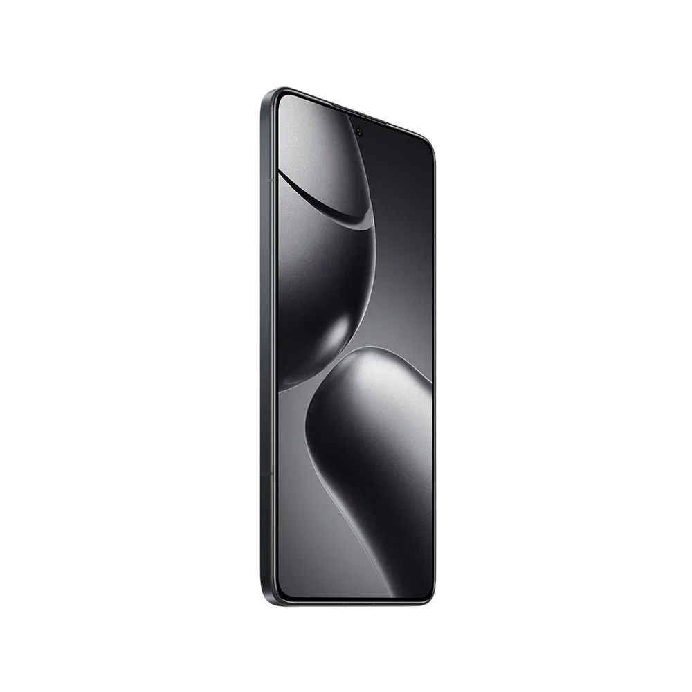 Xiaomi 14T Pro siyah akıllı telefon, ince çerçeveli ekran ve ortada ön kamera deliğiyle önden görünüm