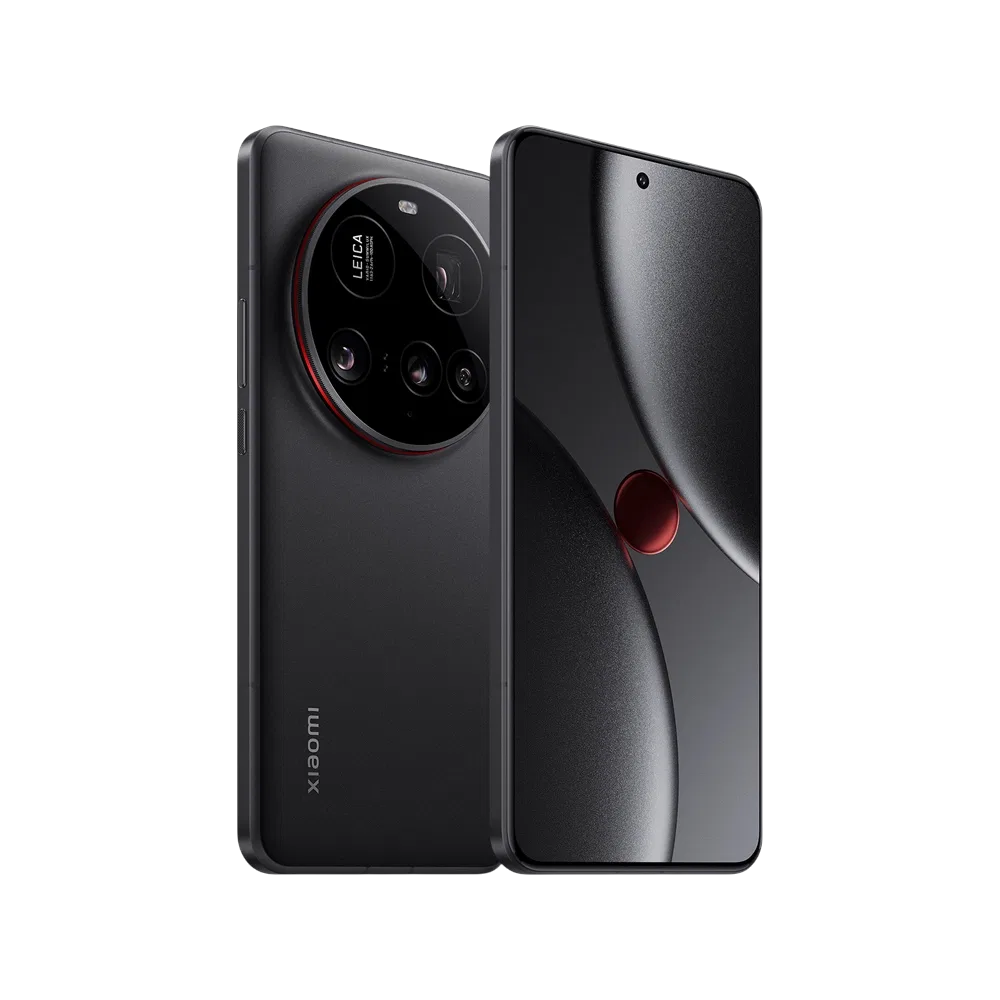 Xiaomi 15 Ultra siyah akıllı telefon, büyük dairesel kamera modülü ve tam ekran ön yüz tasarımı
