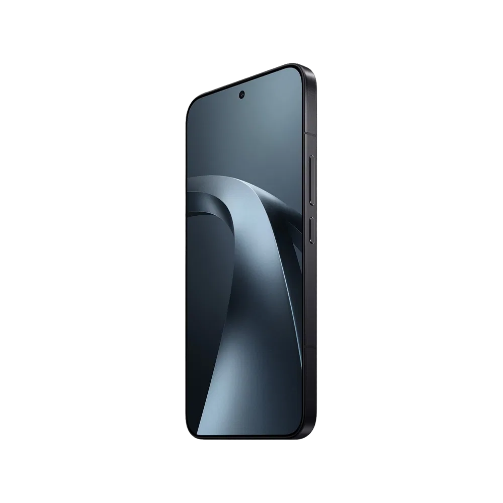 Siyah Xiaomi 17T Pro akıllı telefon, ince çerçeveli ekranı ve yandan görünen şık tasarımıyla öne çıkıyor